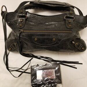 Balenciaga Black First Bag